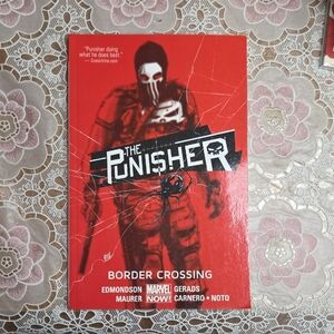 Marvel The Punisher: Border Crossing Red Cover Comic